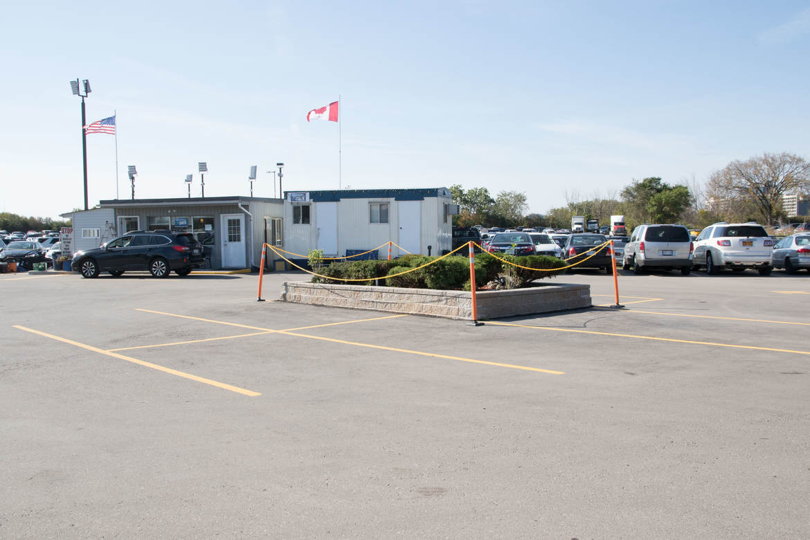 Front of our Main Lot